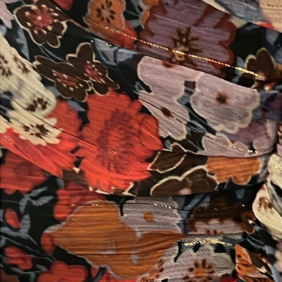 ZARA Multicolor Floral Mini Dress - Picture 8 of 16